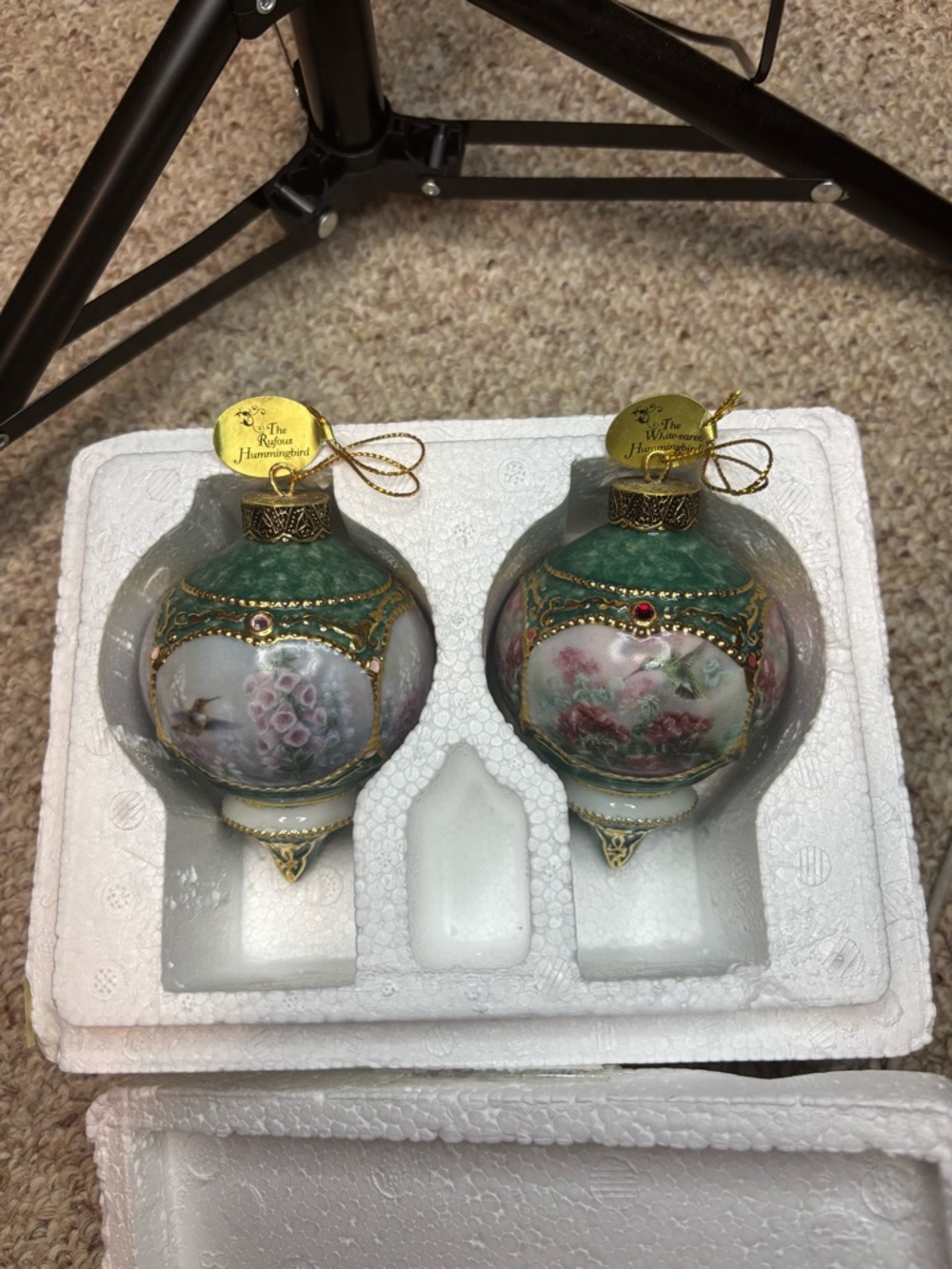 “The Rufous Hummingbird” and “The White-eared Hummingbird” 3rd Lena Liu Set